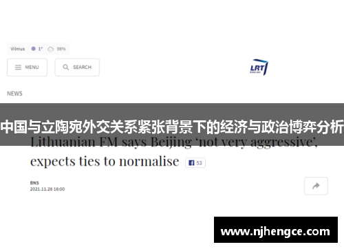 中国与立陶宛外交关系紧张背景下的经济与政治博弈分析